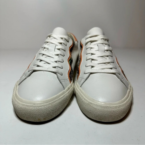 Women's Madewell Sidewalk Low Top Sneakers Size 8 Wave Edition Leather (76 Box10 - Picture 5 of 9